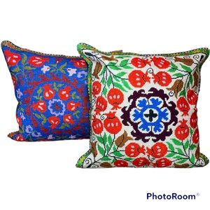 Uzbek-style pillow covers sets